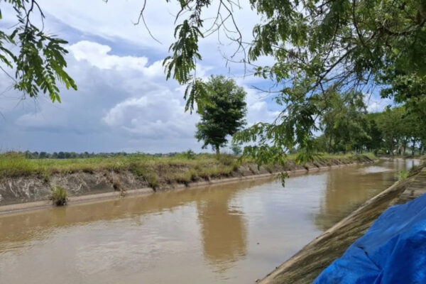 PSDA Lampung Cek Irigasi Berkala Untuk Antisipasi Tanggul Rusak