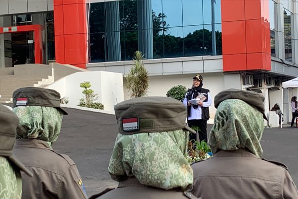 Bunda Eva Pimpin apel Siaga bencana dan Keamanan Jelang Libur Panjang