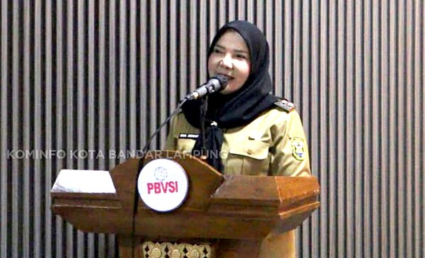 Walikota Hadiri Musprov PBVSI Provinsi Lampung, Dorong Prestasi Bolavoli Menuju PON