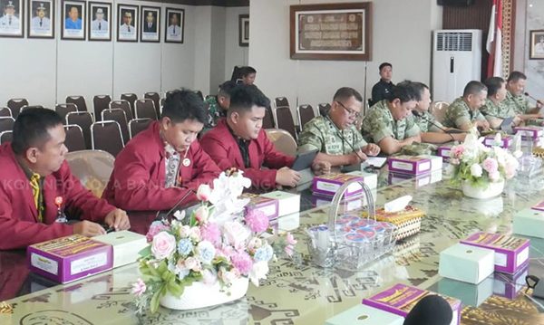 Bahas KKDN di Kota Bandarlampung, Walikota Eva Terima Audiensi Tim Survey Unhan RI