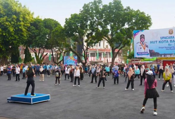 Walikota Ajak Semua Komponen Terapkan Pola Hidup Sehat Salah Satunya
