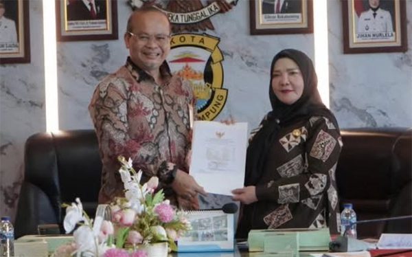Wali Kota Bandar Lampung, Sambut Entry Meeting BPK RI, Tegaskan Komitmen Transparansi Keuangan Kota Balam