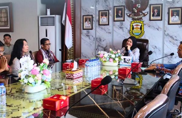 Audiensi Jajaran Paduan Suara Grejawi (Pesparawi) Kota Bandar Lampung